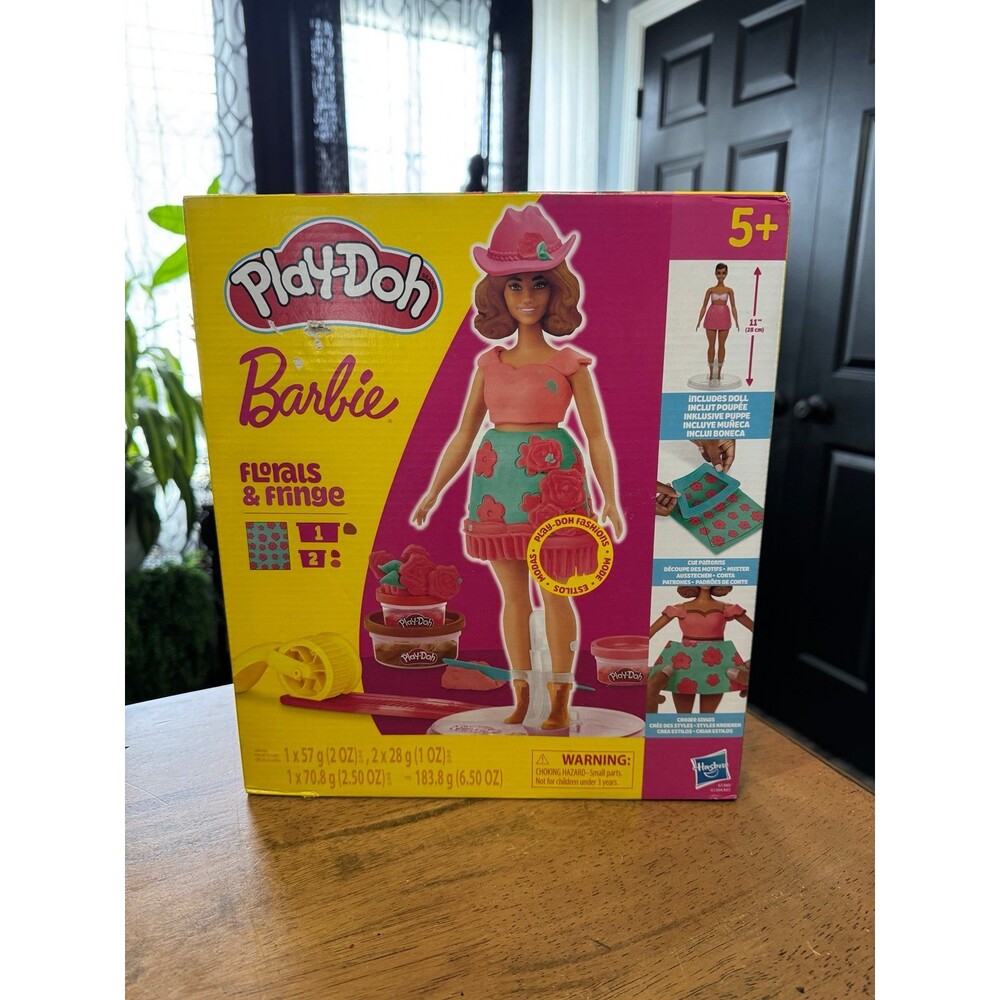Play-Doh Barbie Florals and Fringe Set